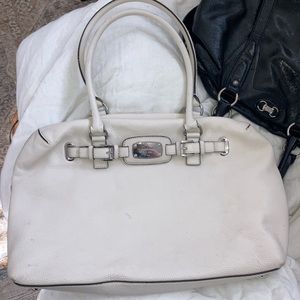 White Michael Kors purse